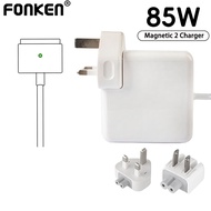 Fonken 85W Fast Charger Magnetic 2 Charging Cable Laptop Charger Power Adapter UK US Charger Plug