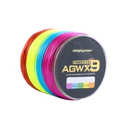{Grade two} Jetan ANGRYFISH Diominate X9หลายสี PE เส้น9เส้นถักเปีย500เมตร/547Yds 15LB-100LB สายตกปลา