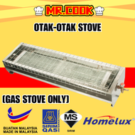 [MR.COOK] Dapur Otak-Otak Dapur BBQ Stainless Steel BBQ Otak-Otak Gas Stove Dapur Satay Pembakar Ota