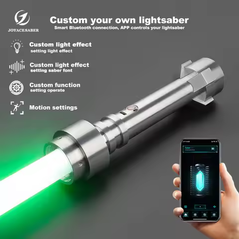 Pixel Lightsaber Neopixel Laser Sword Jedi Light Saber Metal Handle Cosplay Luminous Dueling Xenopix