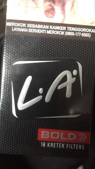 Rokok LA BOLD 16 BATANG - Djarum Hitam Slop Pak Grosir