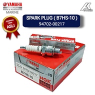 MESIN SPARK PLUG B7HS-10 (1 Box 10pcs) | Original Japanese Yamaha Outboard Engine Spark Plug