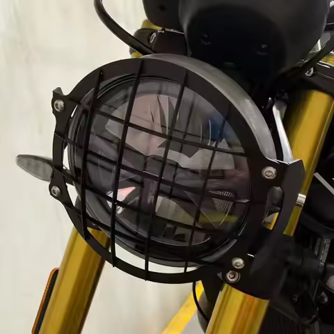 For Triumph Speed 400 Scrambler 400 X 400X 2024 Motocycle Accessories Retro Headlight Guard Protecto