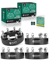 YHTAUTO 8x6.5 inch to 8x180 mm Wheel Adapters 2 inch Compatible with Chevrolet, GMC Models, Wheel Ti