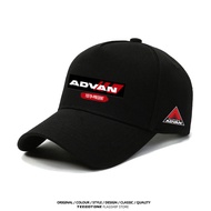 HOT🧰 JDM modification Yokohama Advan wheel hub duckbill cap AD08R tire AD09 sunshade baseball cap