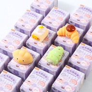 Baking Mochi Squishy Toy Blind Box Slow Rising Stress Relief Dango Fidget Sensory TPR For Kids Adult