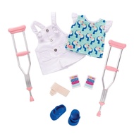 Our Generation Dolls ( OG Dolls ) ตุ๊กตาโอจี - ชุดเสื้อผ้าตุ๊กตาโอจี Deluxe Set ชุดเอี๊ยม และอุปกรณ์