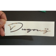 Mikado Style Vios Dugong Emblem Sticker Viral