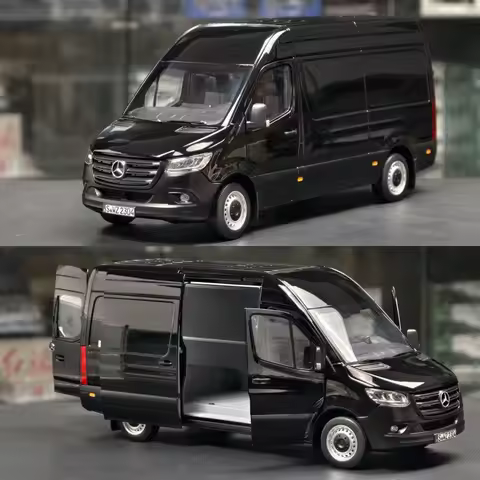 Diecast NOREV 1:18 Scale BENZ Sprinter 2018 Alloy Car Model