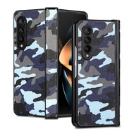 HOCE Ốp Lưng Điện Thoại Bảo Vệ Uốn Cong Thắt Lưng Camo Cho Samsung Galaxy Z Fold 3 4 Z Fold4 Z Fold 