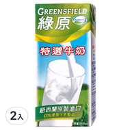 GREENSFIELD 綠原 特選牛奶 保久乳  1L  2瓶