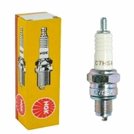 Spark Plug NGK C7HSA Spark Plug NGK C7 Spark Plug For MIO/GRAND/ SUPRA X LAMA/F1ZR