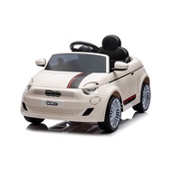 FIAT 500e電動玩具車-白