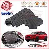 Breko Sun Shade High Quality Car Magnetic Sunshade [Front / Rear Windscreen] (4 Pcs) for Honda HRV H