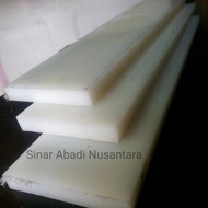NYLON PE SHEET 20MM × 20CM × 20CM /NYLON PE POLYETHYLENE LEMBARAN - MAGICSTORE9
