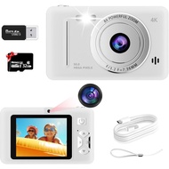 Digital camera UHD 4K video recording photo 48 million pixels Front and rear dual camera toy camera 