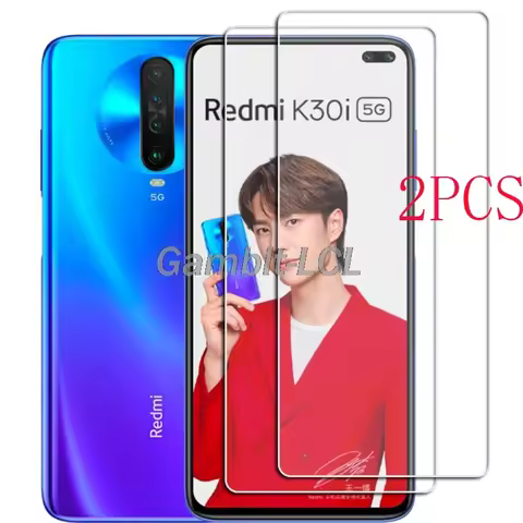 For Xiaomi Redmi K30i 5G 6.67" Tempered Glass Protective ON K30 Screen Protector Phone Cover Film