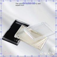 MOLIHMY False Lashes Show Box, Square Shape  Eyelash Storage Box, Dust Proof Plastic Storage Box