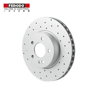 Filodo Suitable for Mercedes-Benz GLA260 E200E260 E350 B260 Front Brake Disc DDF1694DC-1-D