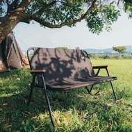 HaoO 戶外雙人摺疊椅 | 耐重140kg、輕巧易收、牛津布
