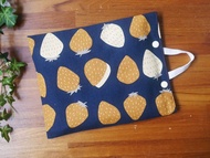 限量訂製=環保紅豆暖暖包/紅豆熱敷墊=草莓果實=黑藍(共3色)