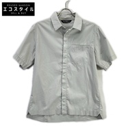 Arc'teryx 19496 灰色條紋 A2B 短袖 Polo 衫，S 碼 [二手]