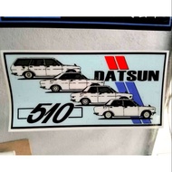 STICKER DATSUN 510 FAMILY
