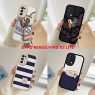 OPPO Reno5 Reno 5 Find X3 lite Cute Pattern Shockproof Soft Phone Case KLQ