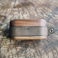 Creative Walnut Wood Headphone Case for Panasonic AZ80/AZ100 Vintage Style