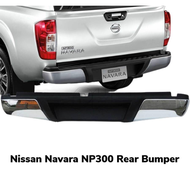 NISSAN NAVARA NP300 D23 / NAVARA D40 2007-2020 REAR BUMPER CHROME STEEL BELAKANG BAR BUMPER BELAKANG