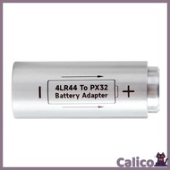 Cali Precised  Converter 4LR44 to PX32 Adapter For 35 Series Retro Cameras 4LR44 Cell Compatible