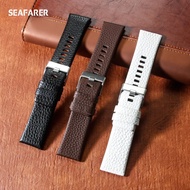 Genuine Leather Strap Watchband 22 24 26 27 28 30mm Watch Bracelet for Diesel Watches DZ4386 1657 13