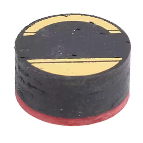 Billiard Stick Tip Strong Hitting Force Pigskin Portable Long Lasting Wear Proof High Bounce 14mm Po