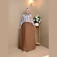 DEVINA CRINGKLE GAMIS BOX WITH CRINGKLE AIRFLOW MOTIF