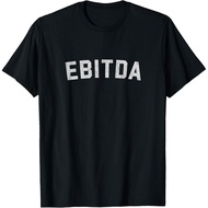 Men's cotton T-shirt The Trader's Tee EBITDA Box Letter (Knockout Text) Adult Cotton T-Shirt, Small,