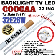 COOCAA Led TV BACKLIGHT 32inc INCH 32E28W 32E 28W 6led 6K LED Light BL COCA ORIGINAL