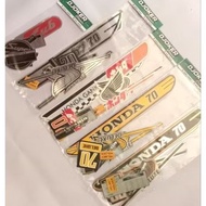 Sticker sticker C70 C50 Supercup Honda Gank New Japanese Chinese logo emblem body olong