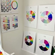 Color Diagnosis Color Ring Four Seasons kt Version Exhibition Board 6 Yuan 9.29