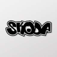 SKODA/HHP/Car Sticker SunBrother Sun Brothers 3M Reflective Waterproof Car