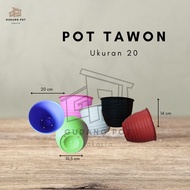 Pot Tawon 20 / Pot Tanaman / Pot Bunga / Pot Plastik