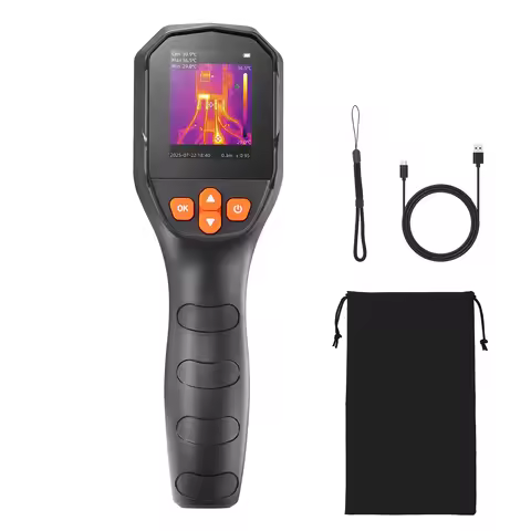 SucceBuy Thermal Camera TISR Super Resolution 240x180 Imaging Camera with 2MP Visual Camera 96x96IR 
