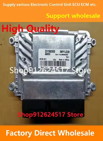 24104094 ECU 5WY1J80A 25188565 5WY1J22B 96964295 Engine Computer Board Compatible For Chevrolet Cruz