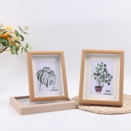 [SG] Wooden Photo Frame Photo Picture Display Frame for 4R 5R 6R 8R Home Office Table Wall Decoratio