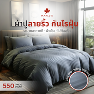 MAPLES ผ้าห่ม/ไส้ผ้านวม/ปลอกผ้านวม ลายริ้ว กันไรฝุ่น striped blanket ​comforter duvet cover