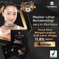 New MY FORMULA MY NECK MASK ANTI AGING Masker Leher Kulit Leher Anti Aging Korea Skincare Anti Kerut