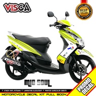 Decal Mio Soul Karbu Full Body Stiker Mio Soul Karbu Variasi Keren Dekal Mio Soul Karbu Full Body Va