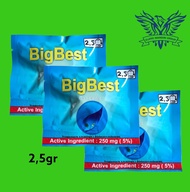 BIGBEST 5gr Giberelin BIG BEST ZPT GA3 Pembesar Umbi Bawang Pembesar Buah Bulir Padi dll Gibgro