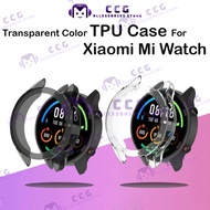 Xiaomi Mi Watch TPU Protector Soft Case / Mi Watch Transparent Color Casing Smart Watch Accessories 