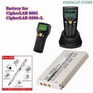 Barcode Scanner Battery 3.7V/750mAh 100845, 33-KB1B3770000L3, BA-80S700, KB1B3770000L3 for CipherLAB