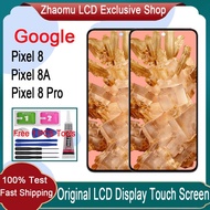 Original AMOLED Google Pixel 8 8a 8 Pro LCD Display Touch Screen Replacement